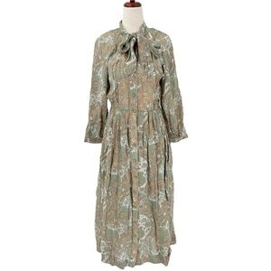 Buru Pink‎ Label Paisley Floral Maxi Dress Extra Small